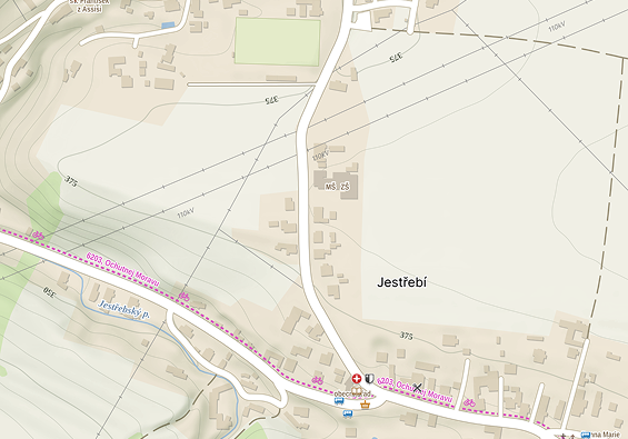 Zobrazit školku na mapě